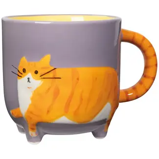 Danica Imports Ginger Cat Critter Mug