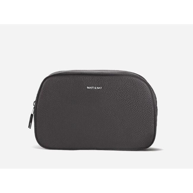 Matt & Nat Pair Grain Crossbody in Coal
