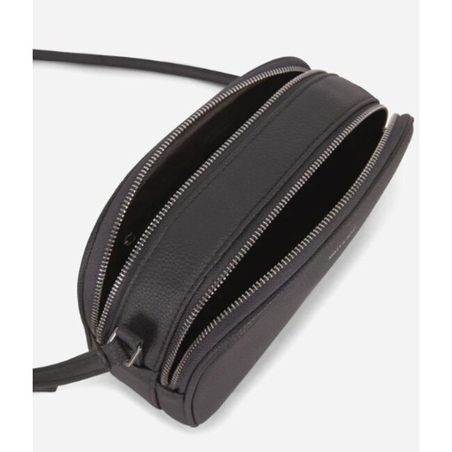 Matt & Nat Pair Grain Crossbody in Coal