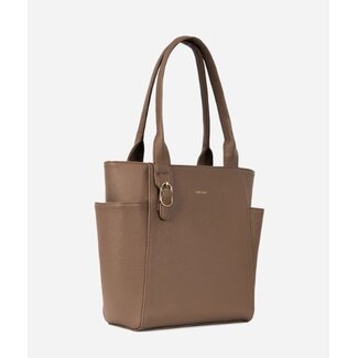 Matt & Nat Iona Grain Tote Bag in Toffee