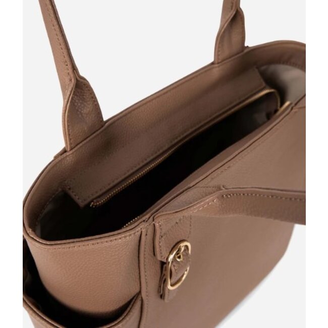 Matt & Nat Iona Grain Tote Bag in Toffee