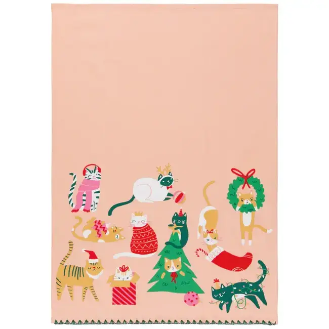 Let it Meow Decorative Dishtowel