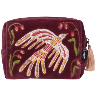Danica Imports Plume Embroidered Pouch