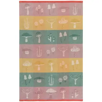 Mushroom Gems Jacquard Dishtowel