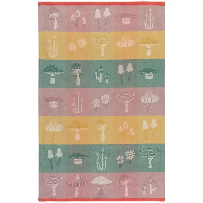 Mushroom Gems Jacquard Dishtowel