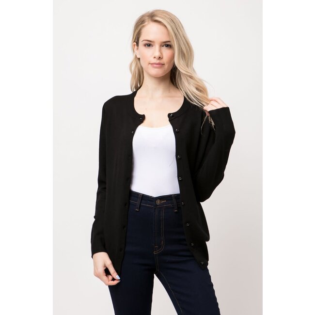 Jayne- Shank Button Down Cardigan More Colours)
