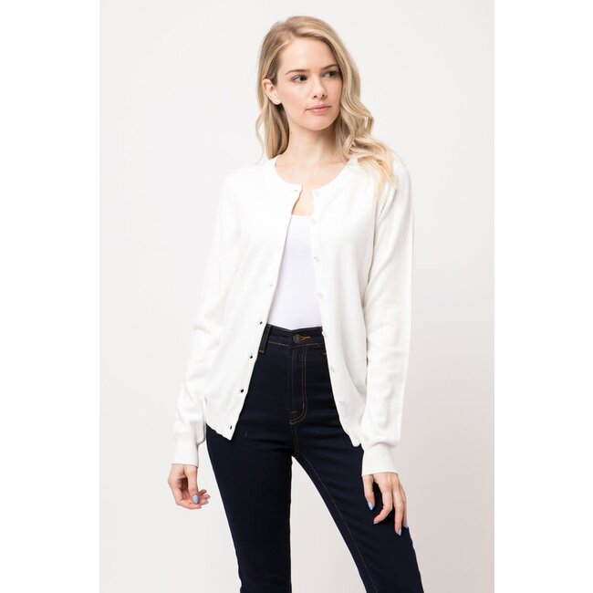 Jayne- Shank Button Down Cardigan More Colours)