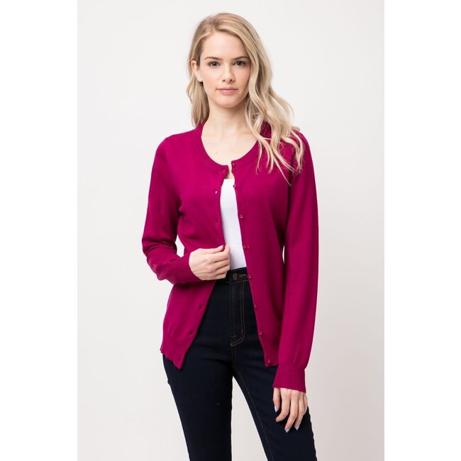 Jayne- Shank Button Down Cardigan More Colours)