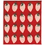 Danica Imports Berry Sweet Knit Dishcloth Set of 3