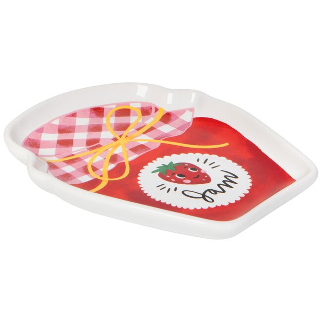 Danica Imports Strawberry Jam Shaped Dish