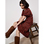 Apricot Ditsy Smocked Waist Tea Dress (More Colours)