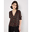 Apricot Ditsy Button Through Smocked Top (More Colours)