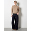 Apricot Embroidered Heart Fine Knit Mock n Jumper (More Colours)