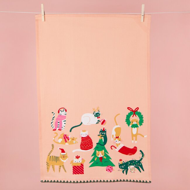 Let it Meow Decorative Dishtowel