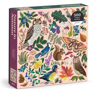 Galison/mudpuppy Nature in Autumn 500 Piece Puzzle