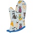 Feline Fine Oven Mitts - Set of 2