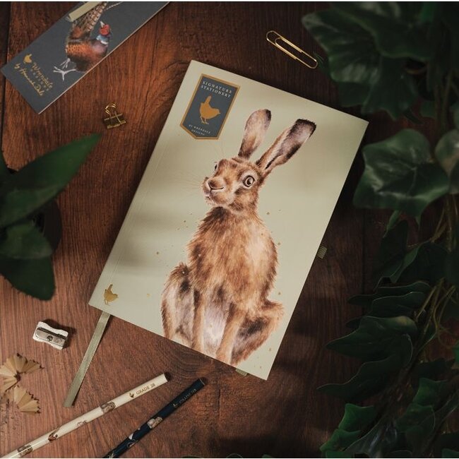 Wrendale 'GOLDEN HOUR' Hare Signature Stationary Notebook