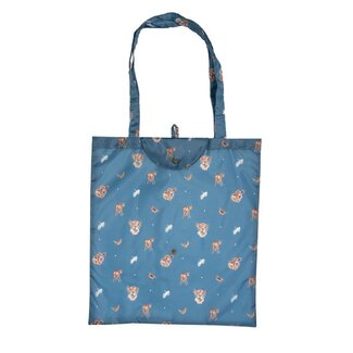 WRENDALE 'FARMYARD FRIENDS' Cow Foldable Shopping Bag
