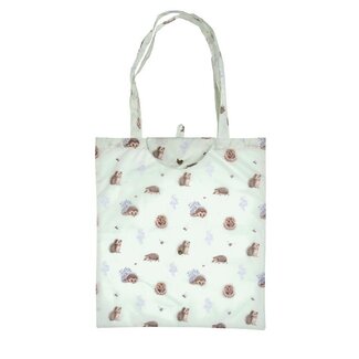 WRENDALE 'AWAKENING' Hedgehog Foldable Shopping Bag