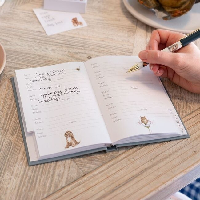 Wrendale 'THE HIGHLANDER' Highland Cow Address Book