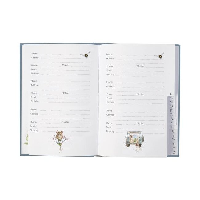 Wrendale 'THE HIGHLANDER' Highland Cow Address Book