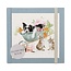WRENDALE 'SLEEPING ON THE JOB' Border Colie and Rabbit Password Book