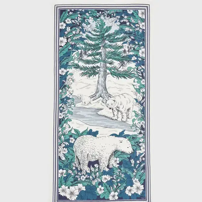 Fable England Solara Tales Teal Scarf