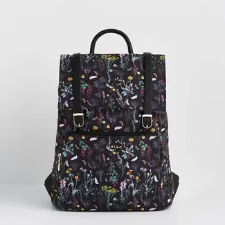 Fable England Wilderness Black Buckle Backpack
