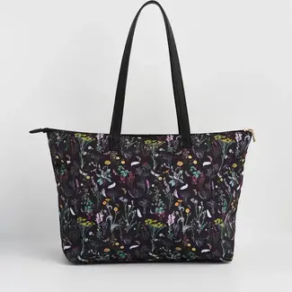 Fable England Black Wilderness Grab Tote Large