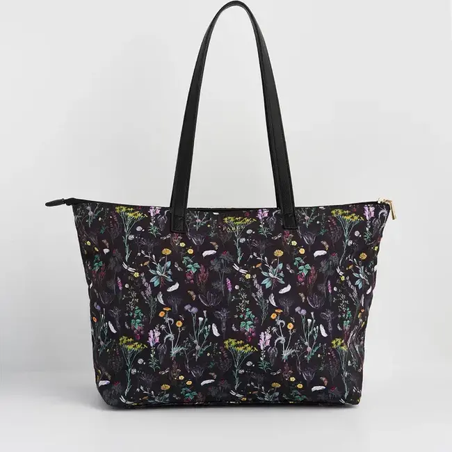 Fable England Black Wilderness Grab Tote Large
