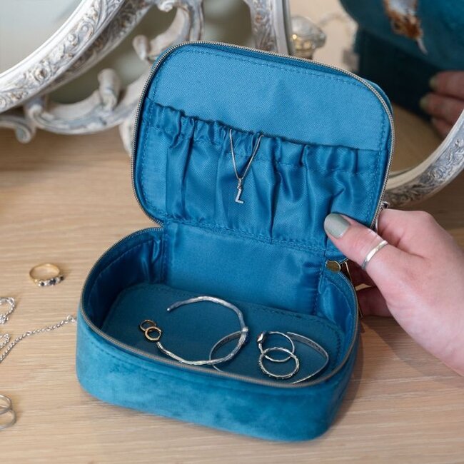 Wrendale 'DAYDREAMER' Fox Embroidered Accessory Case