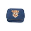 WRENDALE 'DAISY COO' Highland Cow Embroidered Accessory Case