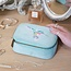WRENDALE 'WISTERIA WISHES' Hummingbird Embroidered Accessory Case