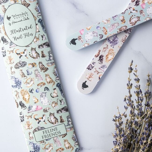 Wrendale 'FELINE FREINDS' Cat Nail File Set