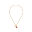 Fable England Gold English Rose Pearl Toggle Necklace