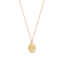 Fable England Gold Roses Vintage Framed Necklace