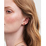 Fable England Gold English Rose Stud Earrings