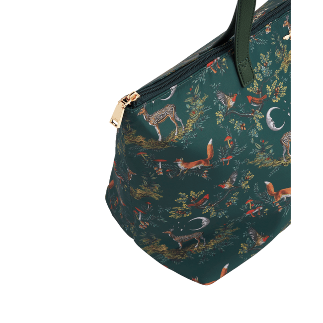 Fable England Green Into the Woods Grab Tote