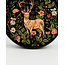 Fable England Aurora Fawn Embroidered Black Circle Bag