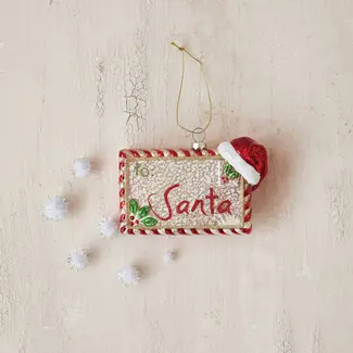 Letter to Santa Ornament