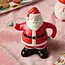 Christmas Whimsy Santa 3-D Teapot 36 oz