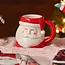 Christmas Whimsy Santa 3-D Mug 18 oz.