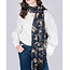 Fable England Wonderland Toile Fringe Scarf
