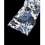 Fable England Deco Blooms Blue Tonal Velvet Scarf