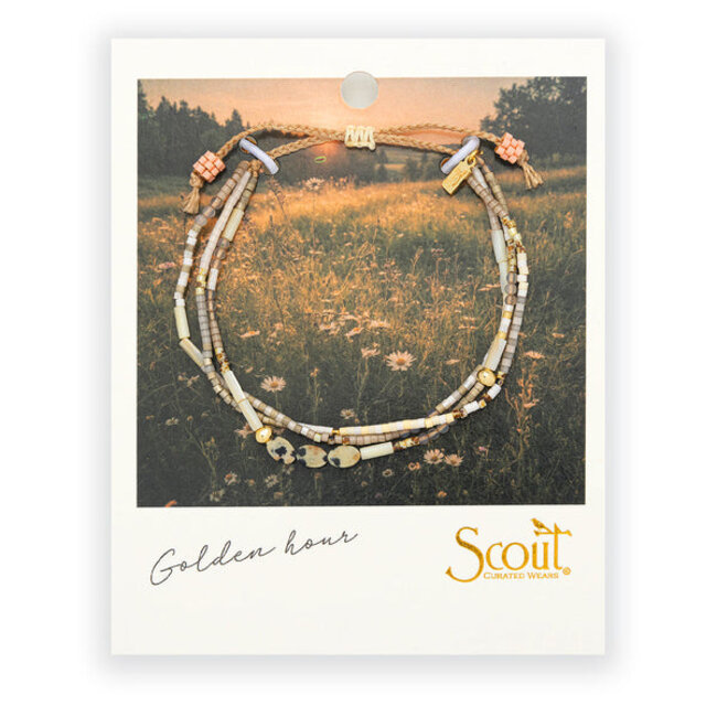 Scout Mixed Media Bracelet (more colours)