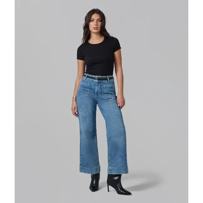 Lola jeans Colette High Rise Wide Leg Jeans - 30" Inseam