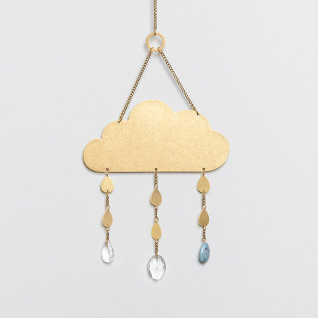 Scout Suncatcher - Cloud/Blue Howlite