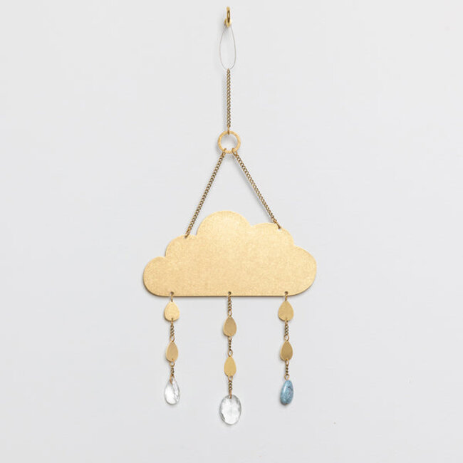 Scout Suncatcher - Cloud/Blue Howlite