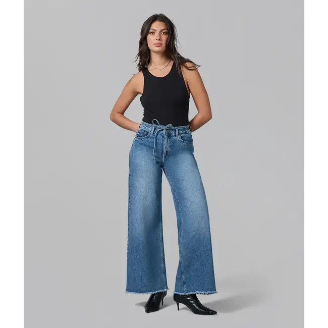 Lola jeans Milan Ultra High Rise Wide Leg Jeans - 32" Inseam
