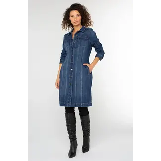 Liverpool Los Angeles Long Trucker Coat - Centerbrooke